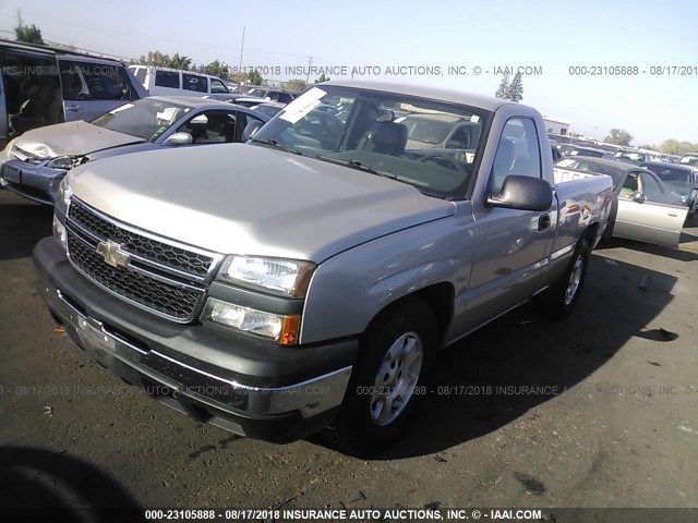 3GCEC14X66G245271 - 2006 CHEVROLET SILVERADO C1500 GOLD photo 2