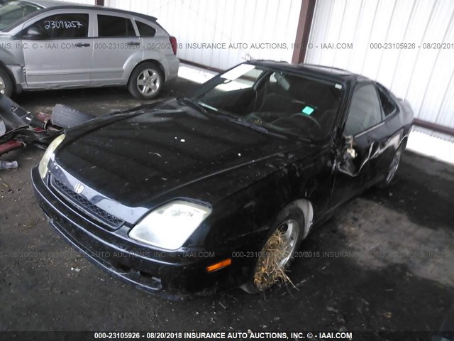 JHMBB6247YC002360 - 2000 HONDA PRELUDE BLACK photo 2