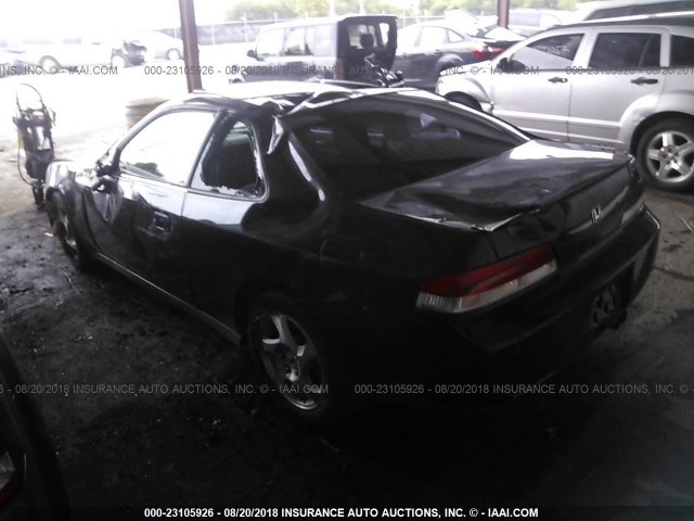 JHMBB6247YC002360 - 2000 HONDA PRELUDE BLACK photo 3