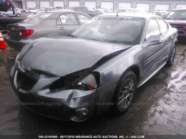 2G2WP522351343838 - 2005 PONTIAC GRAND PRIX Сірий фото 2