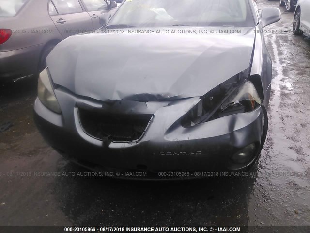 2G2WP522351343838 - 2005 PONTIAC GRAND PRIX Сірий фото 6