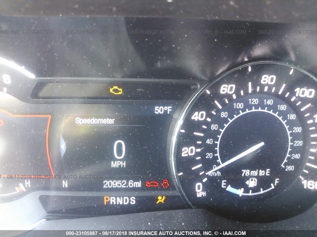 3LN6L5FC5HR644973 - 2017 LINCOLN MKZ RESERVE თაფლისფერი ფოტო 7