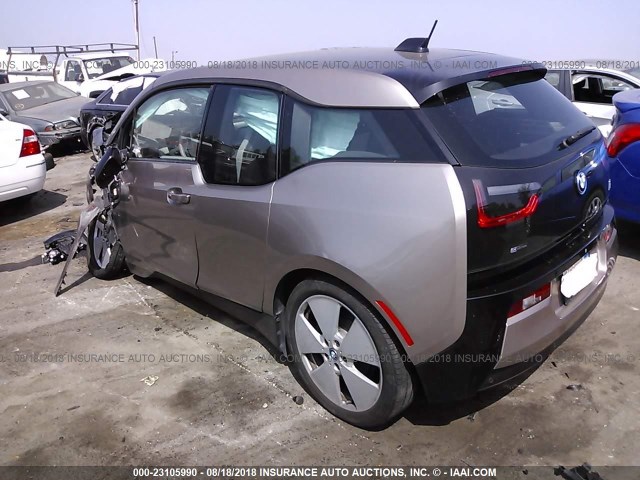 WBY1Z4C59FV504274 - 2015 BMW I3 REX BROWN photo 3