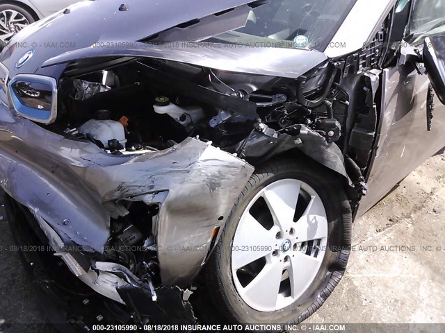 WBY1Z4C59FV504274 - 2015 BMW I3 REX Qəhvəyi foto 6