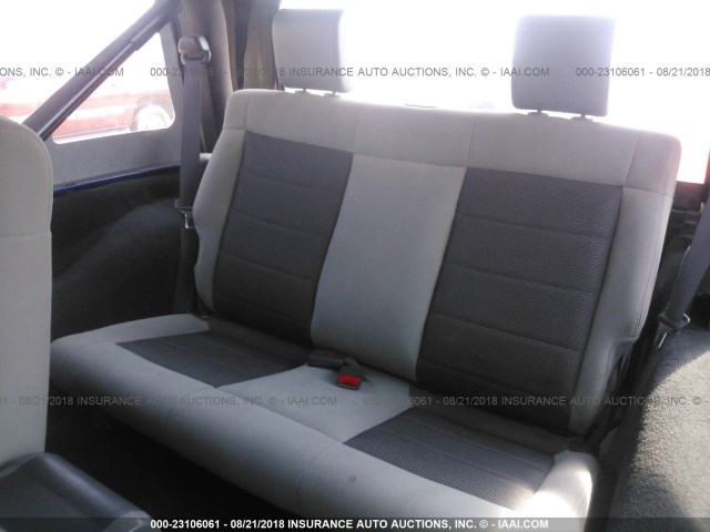 1J4AA2D1XAL176838 - 2010 JEEP WRANGLER SPORT ლურჯი ფოტო 8