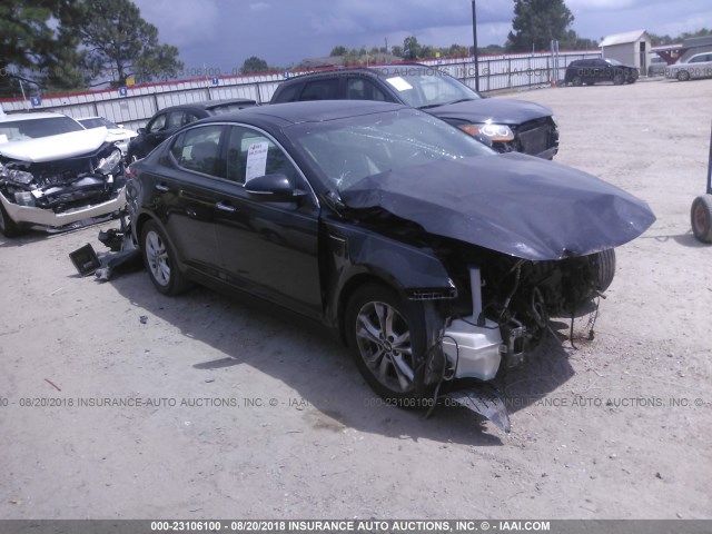 KNAGN4A79B5110647 - 2011 KIA OPTIMA EX/SX BLACK photo 1