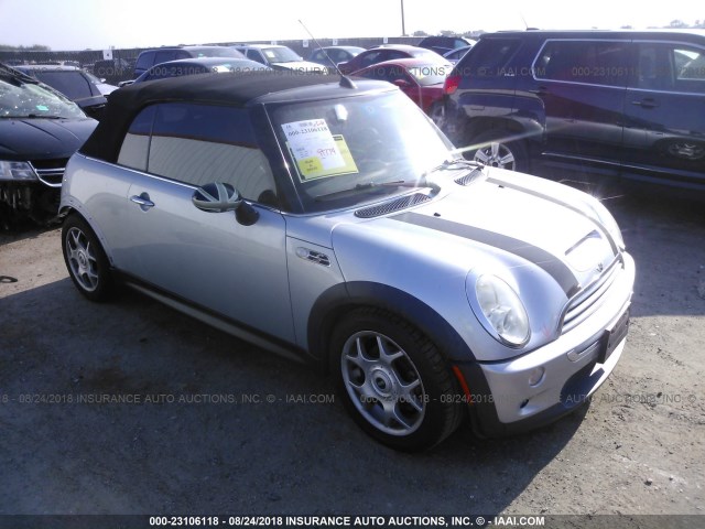 WMWRH33475TF81406 - 2005 MINI COOPER S SILVER photo 1