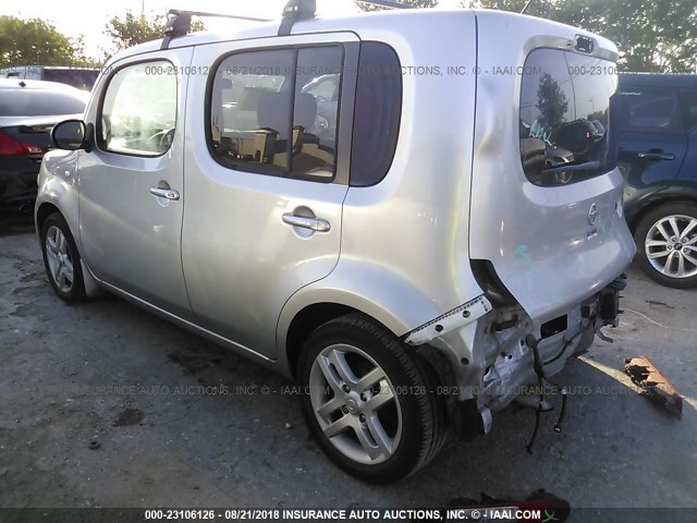 JN8AZ28R19T119829 - 2009 NISSAN CUBE S/SL SILVER photo 3