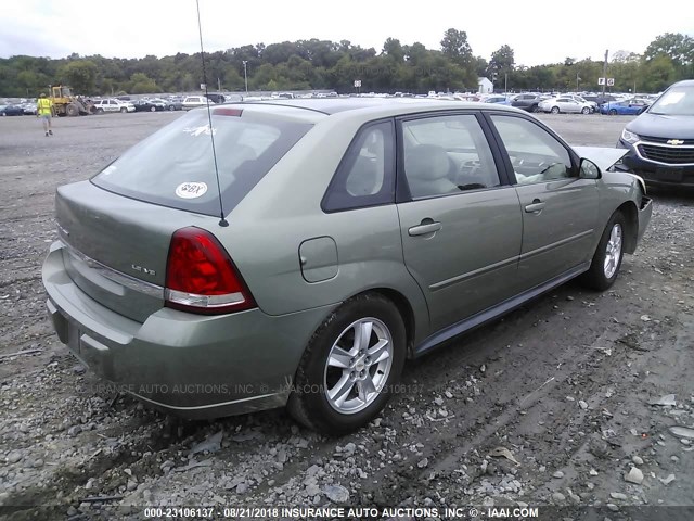 1G1ZT62815F184799 - 2005 CHEVROLET MALIBU MAXX LS 绿色 照片 4