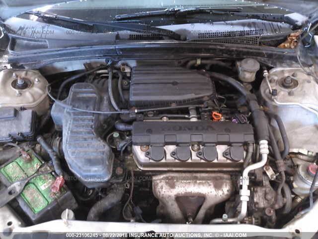 2HGES16375H590015 - 2005 HONDA CIVIC DX VP Gümüş foto 10