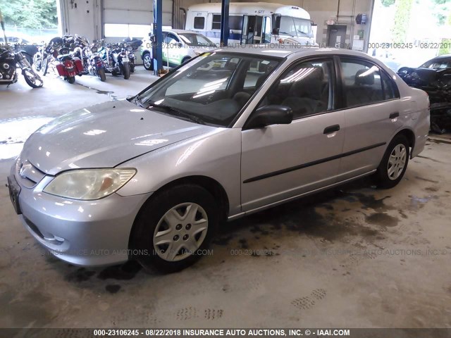 2HGES16375H590015 - 2005 HONDA CIVIC DX VP Gümüş foto 2