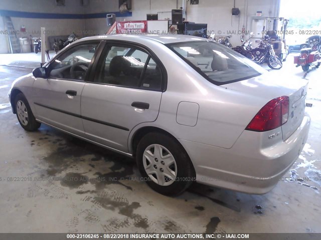 2HGES16375H590015 - 2005 HONDA CIVIC DX VP Gümüş foto 3