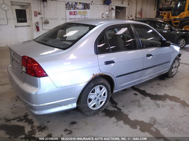 2HGES16375H590015 - 2005 HONDA CIVIC DX VP Gümüş foto 4