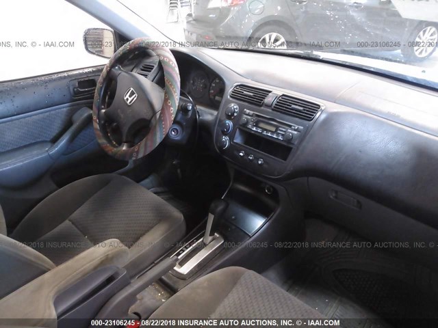 2HGES16375H590015 - 2005 HONDA CIVIC DX VP Gümüş foto 5