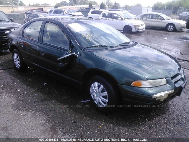 1B3EJ46X5VN586656 - 1997 DODGE STRATUS GREEN photo 1