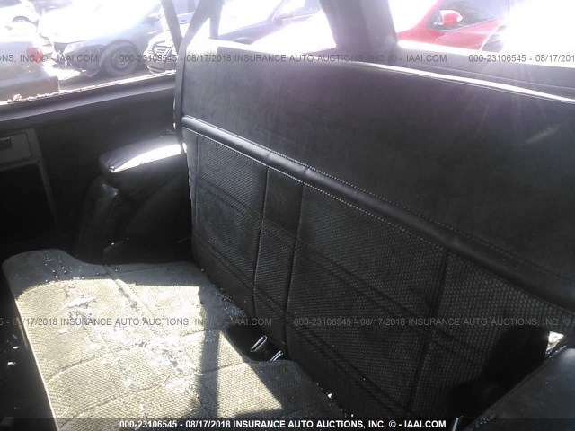 1GNCT18Z7M8113634 - 1991 CHEVROLET BLAZER S10 BLACK photo 8