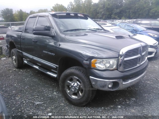 3D7KU28D64G116102 - 2004 DODGE RAM 2500 ST/SLT GRAY photo 1