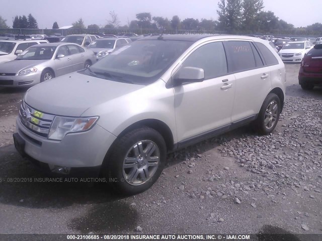 2FMDK49C37BB68753 - 2007 FORD EDGE SEL PLUS TAN photo 2