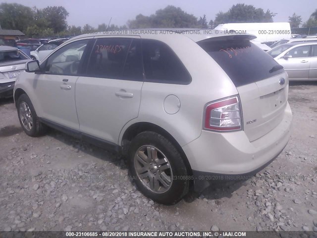 2FMDK49C37BB68753 - 2007 FORD EDGE SEL PLUS TAN photo 3