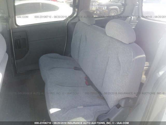 4N2XN11T4XD832293 - 1999 NISSAN QUEST GRAY photo 8