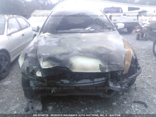 1HGCM56393A116457 - 2003 HONDA ACCORD LX WHITE photo 6