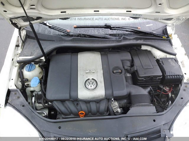3VWEF71K07M174510 - 2007 VOLKSWAGEN JETTA WOLFSBURG 白色 照片 10