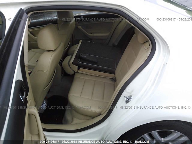 3VWEF71K07M174510 - 2007 VOLKSWAGEN JETTA WOLFSBURG 白色 照片 8