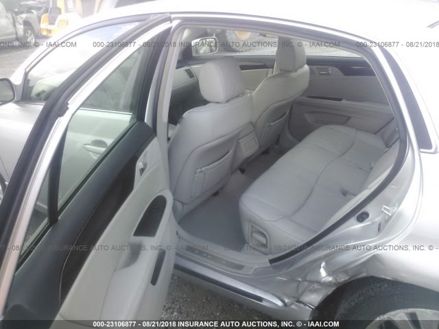 4T1BK36B18U255995 - 2008 TOYOTA AVALON SILVER photo 8