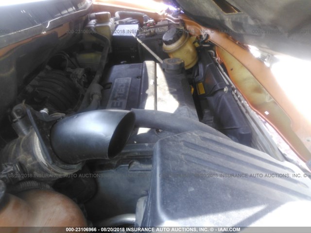 KL1TD56688B041008 - 2008 CHEVROLET AVEO LS ORANGE photo 10