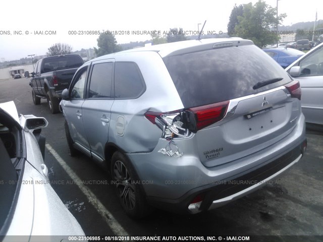 JA4AD2A37GZ011526 - 2016 MITSUBISHI OUTLANDER ES 银色 照片 3