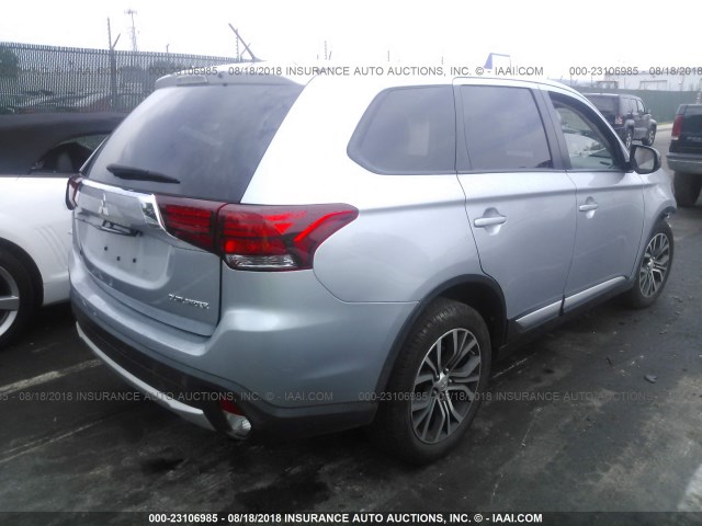 JA4AD2A37GZ011526 - 2016 MITSUBISHI OUTLANDER ES 银色 照片 4