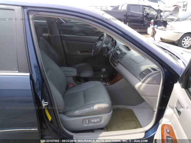 4T1BE30K45U028344 - 2005 TOYOTA CAMRY LE/XLE/SE 蓝色 照片 5