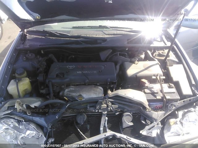 JTDBE32K320095912 - 2002 TOYOTA CAMRY LE/XLE/SE Mavi foto 10