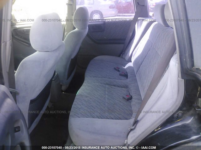 JF1SF6553WH702571 - 1998 SUBARU FORESTER S BLACK photo 8