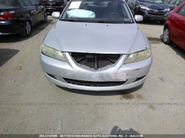 1YVFP80C035M12418 - 2003 MAZDA 6 SILVER photo 6