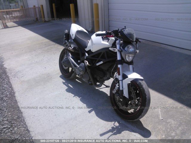 ZDM1RADN8BB041381 - 2011 DUCATI MONSTER 696 WHITE photo 1