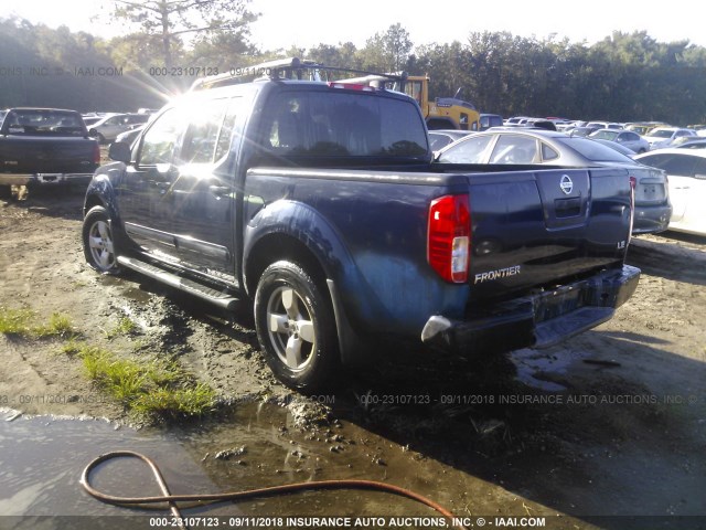 1N6AD07U47C430119 - 2007 NISSAN FRONTIER CREW CAB LE/SE/OFF ROAD Dark Blue photo 6