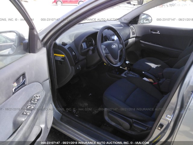 KMHDC8AE1AU073269 - 2010 HYUNDAI ELANTRA TOURING GLS/SE SILVER photo 5