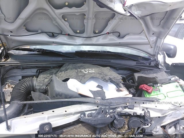 5TEUU42NX7Z414340 - 2007 TOYOTA TACOMA ACCESS CAB Күміс фото 10