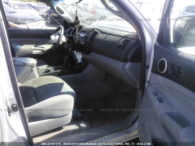 5TEUU42NX7Z414340 - 2007 TOYOTA TACOMA ACCESS CAB Күміс фото 5