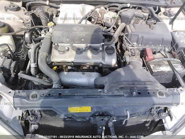 4T1BF32K02U023891 - 2002 TOYOTA CAMRY LE/XLE/SE Qızıl foto 10