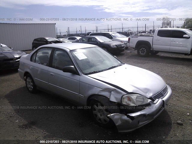 2HGEJ6614YH569724 - 2000 HONDA CIVIC SE SILVER photo 1