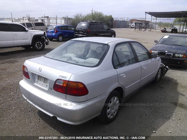 2HGEJ6614YH569724 - 2000 HONDA CIVIC SE SILVER photo 4