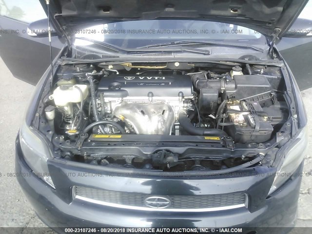 JTKDE167070167068 - 2007 TOYOTA SCION TC 灰色 照片 10