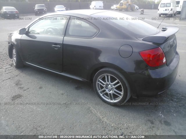 JTKDE167070167068 - 2007 TOYOTA SCION TC 灰色 照片 3