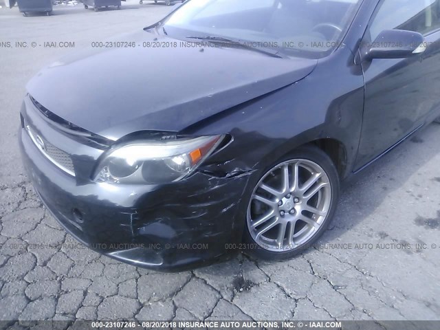 JTKDE167070167068 - 2007 TOYOTA SCION TC 灰色 照片 6