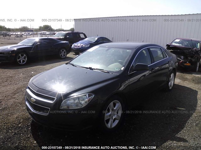 1G1ZB5EB1A4131580 - 2010 CHEVROLET MALIBU LS Qara foto 2