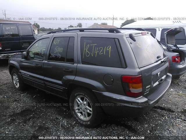 1J4GW48S44C204468 - 2004 JEEP GRAND CHEROKEE LAREDO/COLUMBIA/FREEDOM 灰色 照片 3