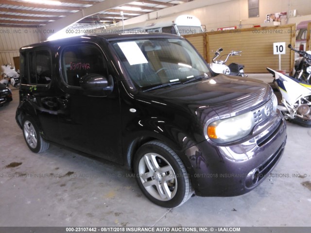 JN8AZ28R99T125751 - 2009 NISSAN CUBE S/SL MAROON photo 1