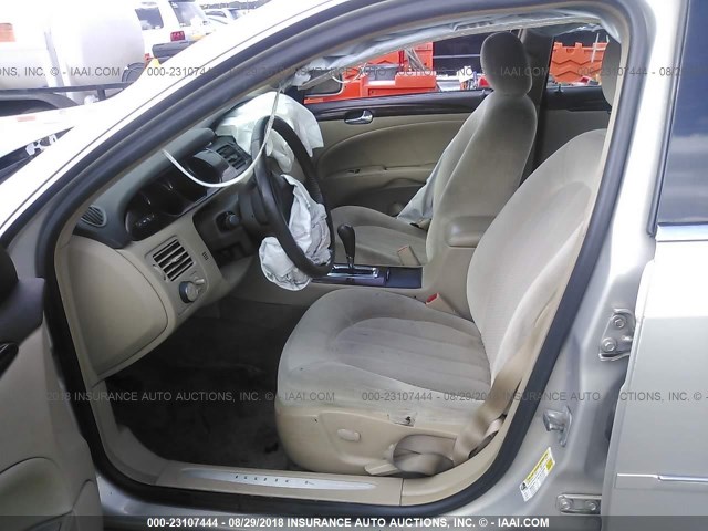 1G4HP57248U206523 - 2008 BUICK LUCERNE CX BEIGE photo 5